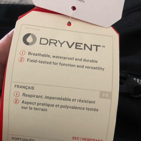 NWT The North Face Straight Six Waterproof Ski Pants inBlack Size XXL Long - Picture 8 of 9